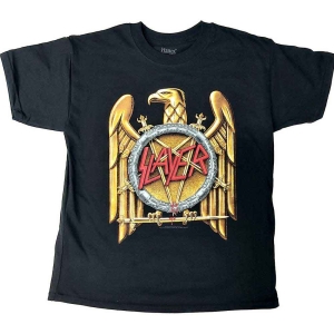 Slayer - Gold Eagle Boys T-Shirt Bl in the group MERCHANDISE / Merch / Nyheter / Hårdrock at Bengans Skivbutik AB (5548849r)