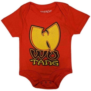 Wu-Tang Clan - Toddler Red Babygrow in the group MERCHANDISE / Merch / Nyheter / Hip Hop-Rap at Bengans Skivbutik AB (5548861r)