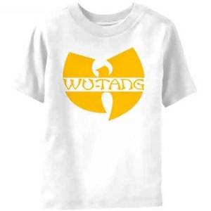 Wu-Tang Clan - Logo Toddler T-Shirt Wht in the group MERCHANDISE / Merch / Nyheter / Hip Hop-Rap at Bengans Skivbutik AB (5548866r)