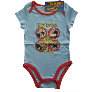 The Beatles - Yellowsub  Holes Lht Blue Babygrow in the group MERCHANDISE / Merch / Nyheter / Pop-Rock at Bengans Skivbutik AB (5548870r)