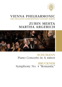 Martha Argerich Wiener Philharmoni - Schumann/Bruckner: Piano Concerto I in the group OTHER / Music-DVD & Bluray / Kommande at Bengans Skivbutik AB (5549217)