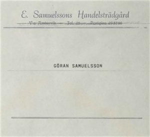 Samuelsson Göran - E. Samuelssons Handelsträdgård + Dv in the group Externt_Lager /  at Bengans Skivbutik AB (554960)
