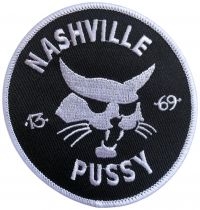 Nashville Pussy - Patch Pussycat (9 Cm) in the group MERCHANDISE / Patch / Heavy Metal at Bengans Skivbutik AB (5549660)