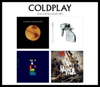 Coldplay - 4 Cd Catalogue Set in the group CD / Bestsellers at Bengans Skivbutik AB (555065)