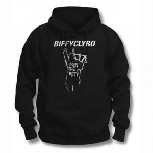 Biffy Clyro - Mon The Biff Uni Bl Hoodie in the group OTHER / Övrigt / at Bengans Skivbutik AB (5552062r)