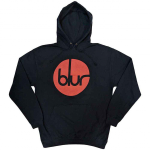 Blur - Circle Logo Uni Navy Hoodie  in the group OTHER / Övrigt /  at Bengans Skivbutik AB (5552090r)