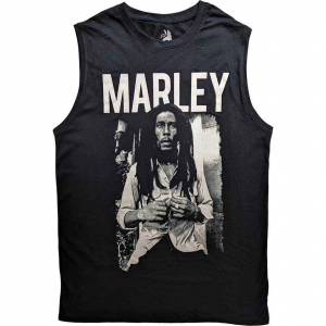 Bob Marley - Marley B&W Uni Bl Tank Shirt in the group OTHER / Övrigt / at Bengans Skivbutik AB (5552101r)