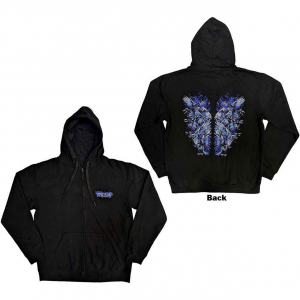 Bring Me The Horizon - Blue Crow Wings Uni Bl Zip Hoodie  in the group OTHER / Övrigt /  at Bengans Skivbutik AB (5552122r)
