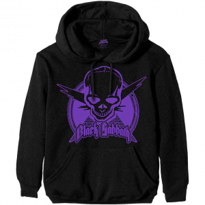 Black Sabbath - Aviation Skull Uni Bl Hoodie  in the group OTHER / Övrigt /  at Bengans Skivbutik AB (5552138r)