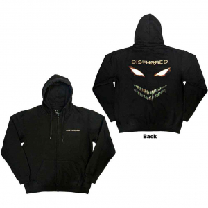 Disturbed - The Face Uni Bl Zip Hoodie  in the group OTHER / Övrigt /  at Bengans Skivbutik AB (5552158r)