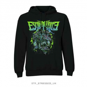 Escape The Fate - Stressed Uni Bl Hoodie  in the group OTHER / Övrigt /  at Bengans Skivbutik AB (5552176r)