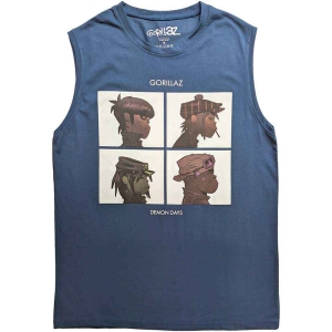 Gorillaz - Demon Days Uni Denim Tank Shirt  in the group OTHER / Övrigt /  at Bengans Skivbutik AB (5552292r)