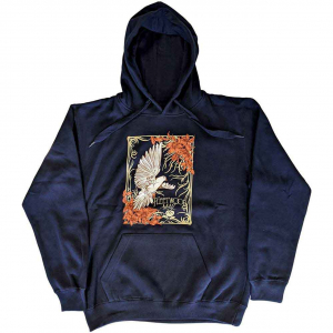 Fleetwood Mac - Dove Uni Navy Hoodie  in the group OTHER / Övrigt /  at Bengans Skivbutik AB (5552550r)