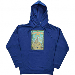 Fleetwood Mac - Peacock Uni Blue Hoodie  in the group MERCHANDISE / Hoodies / Pop-Rock at Bengans Skivbutik AB (5552551r)