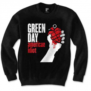 Green Day - American Idiot Uni Bl Sweatshirt  in the group OTHER / Övrigt /  at Bengans Skivbutik AB (5552566r)
