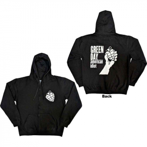 Green Day - American Idiot The Musical Bl Zip Hoodie in the group OTHER / Övrigt /  at Bengans Skivbutik AB (5552568r)