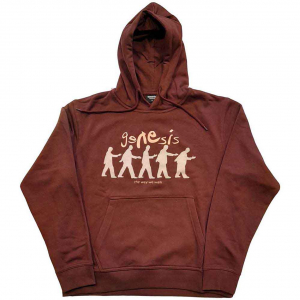 Genesis - The Way We Walk Uni Brown Hoodie  in the group OTHER / Övrigt /  at Bengans Skivbutik AB (5552569r)