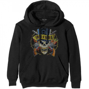 Guns N Roses - Top Hat Uni Bl Hoodie in the group OTHER / Övrigt / at Bengans Skivbutik AB (5552575r)