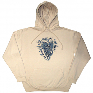Gojira - Fortitude Heart Uni Sand Hoodie in the group OTHER / Övrigt / at Bengans Skivbutik AB (5552585r)