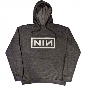 Nine Inch Nails - Classic Logo Uni Char Hoodie in the group OTHER / Övrigt / at Bengans Skivbutik AB (5553713)