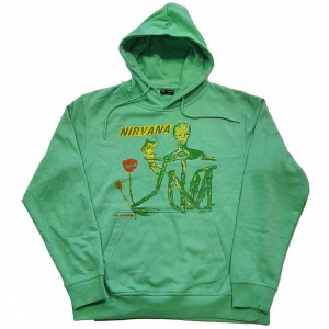 Nirvana - Incesticide Uni Green Hoodie  in the group OTHER / Övrigt /  at Bengans Skivbutik AB (5553901r)