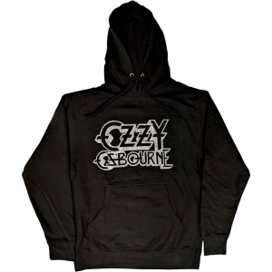 Ozzy Osbourne - Vintage Logo Uni Bl Hoodie  in the group OTHER / Övrigt /  at Bengans Skivbutik AB (5553921r)