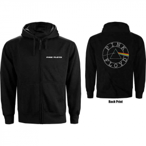 Pink Floyd - Circle Backprint Lady Bl Zip Hoodie in the group OTHER / Övrigt /  at Bengans Skivbutik AB (5553935r)