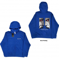 Pink Floyd - Metal Heads Close-Up Blue Zip Hoodie  in the group OTHER / Övrigt /  at Bengans Skivbutik AB (5553937r)