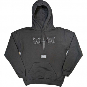 Post Malone - Butterfly Knife Uni Bl Hoodie  in the group OTHER / Övrigt /  at Bengans Skivbutik AB (5553939r)