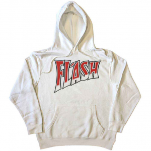 Queen - Flash Uni Wht Hoodie  in the group OTHER / Övrigt /  at Bengans Skivbutik AB (5553958r)