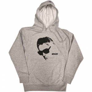 Paul Weller - Glasses Pic Uni Grey Hoodie  in the group OTHER / Övrigt /  at Bengans Skivbutik AB (5553978r)