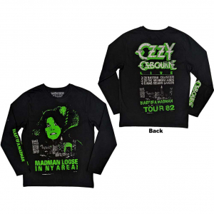 Ozzy Osbourne - Madman Loose Bl Longsleeve  in the group OTHER / Övrigt /  at Bengans Skivbutik AB (5554101r)