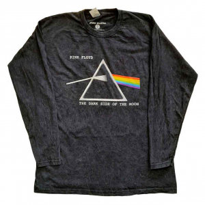 Pink Floyd - Dsotm Courier Bl Dip-Dye Longsleeve in the group OTHER / Övrigt /  at Bengans Skivbutik AB (5554105r)