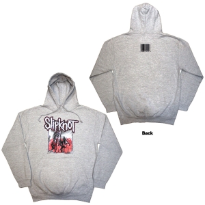 Slipknot - Self-Titled Uni Grey Hoodie  in the group MERCHANDISE / Hoodies / Hårdrock at Bengans Skivbutik AB (5554722r)