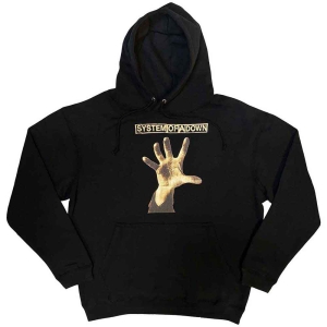 System Of A Down - Hand Uni Bl Hoodie  in the group MERCHANDISE / Hoodies / Hårdrock at Bengans Skivbutik AB (5554746r)