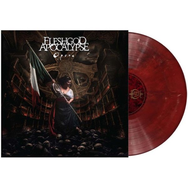 Fleshgod Apocalypse - Opera (Red Marbled Vinyl) in the group VINYL / Hårdrock at Bengans Skivbutik AB (5555830)