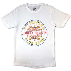 The Beatles - Painted Pepper Uni Wht T-Shirt in the group OUR PICKS / New Merch / June at Bengans Skivbutik AB (5556043r)