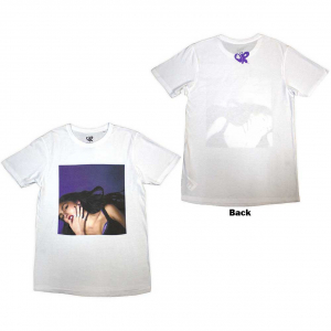 Olivia Rodrigo - Guts Album Cover Wht T-Shirt (S) in the group OTHER / Övrigt / at Bengans Skivbutik AB (5556631)