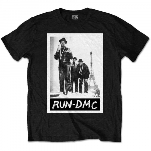 Run Dmc - Paris Photo Uni Bl T-Shirt  (M) in the group MERCHANDISE / T-shirt / Hip Hop-Rap at Bengans Skivbutik AB (5556651)