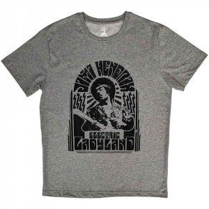 Jimi Hendrix - Electric Ladyland Mono Grey T-Shirt in the group OTHER / Övrigt /  at Bengans Skivbutik AB (5556655r)
