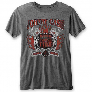 Johnny Cash - Ring Of Fire Bo Char T-Shirt in the group OTHER / Övrigt /  at Bengans Skivbutik AB (5556712r)
