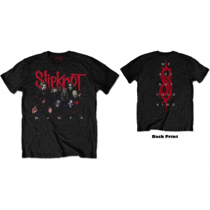 Slipknot - Wanyk Logo Uni Bl T-Shirt in the group OTHER / Övrigt /  at Bengans Skivbutik AB (5556803r)