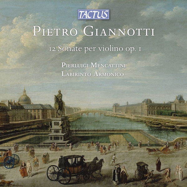 Pierluigi Mencattini Labirinto Arm - Giannotti: 12 Sonate Per Violino So in the group CD / Klassiskt at Bengans Skivbutik AB (5557067)