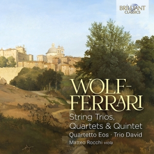 Quartetto Eos Trio David - Wolf-Ferrari: String Trios, Quartet in the group OUR PICKS / Friday Releases / Friday the 2th august at Bengans Skivbutik AB (5557089)