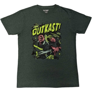 Outkast - Atliens Un Green T-Shirt  (S) in the group MERCHANDISE / T-shirt / Hip Hop-Rap at Bengans Skivbutik AB (5557218)