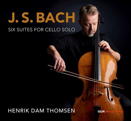 Henrik Dam Thomsen - J.S. Bach: Six Suites For Cello Sol in the group CD / Klassiskt at Bengans Skivbutik AB (5558083)