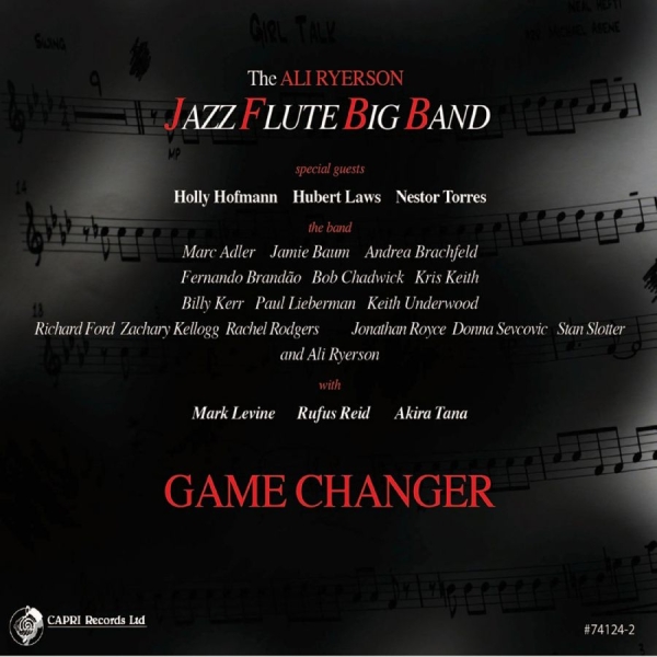 The Ali Ryerson Jazz Flute Big Band - Game Changer in the group CD / Bestsellers at Bengans Skivbutik AB (5559078)