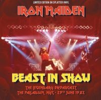 Iron Maiden - Beast In Show (Red/Orange Splatter) in the group VINYL / Hårdrock at Bengans Skivbutik AB (5561461)