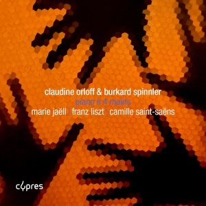 Claudine Orloff & Burkard Spinnler - Jaell, Liszt & Saint-Saens: Piano A in the group OUR PICKS / Friday Releases / Friday the 4th of october 2024 at Bengans Skivbutik AB (5562611)