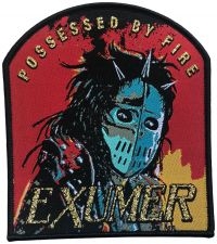 Exhumer - Patch Possessed By Fire Black Borde in the group MERCHANDISE / Patch / Heavy Metal at Bengans Skivbutik AB (5562689)